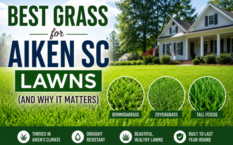 Best Grass for Aiken SC Lawns (and Why It Matters)