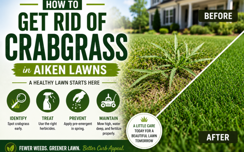 How to Get Rid of Crabgrass in Aiken Lawns