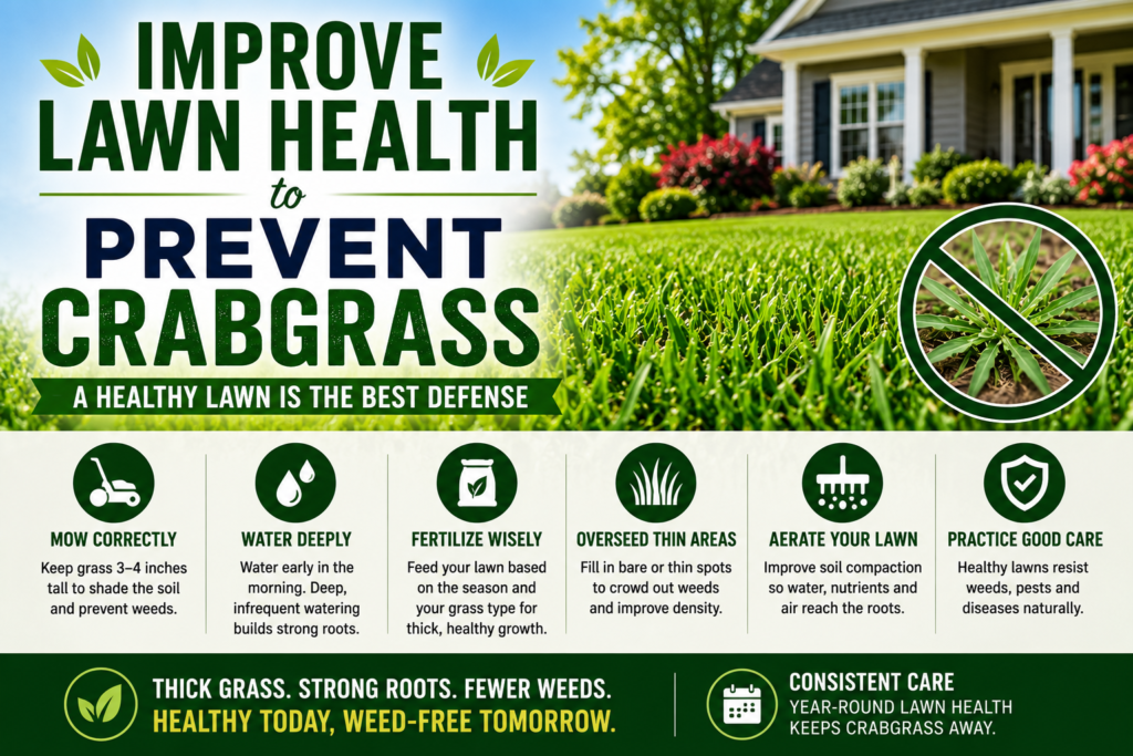 Crabgrass in Aiken Lawns
