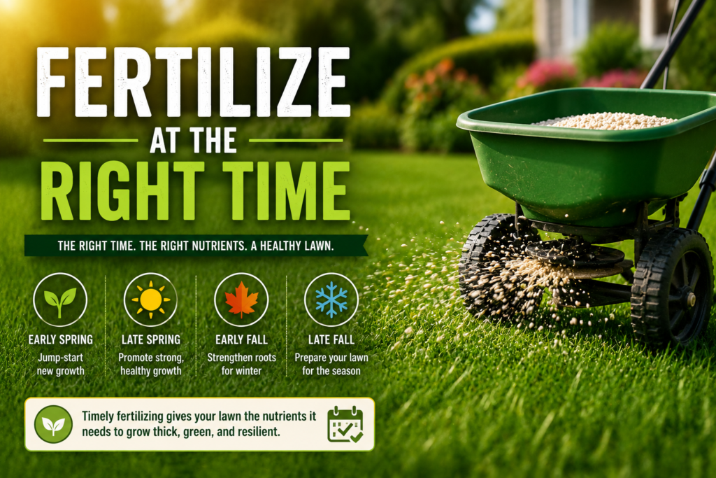 Fertilize at the Right Time
