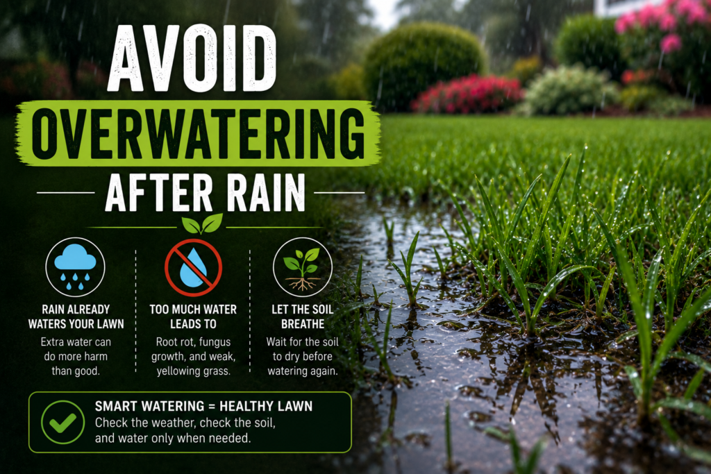 Avoid Overwatering After Rain