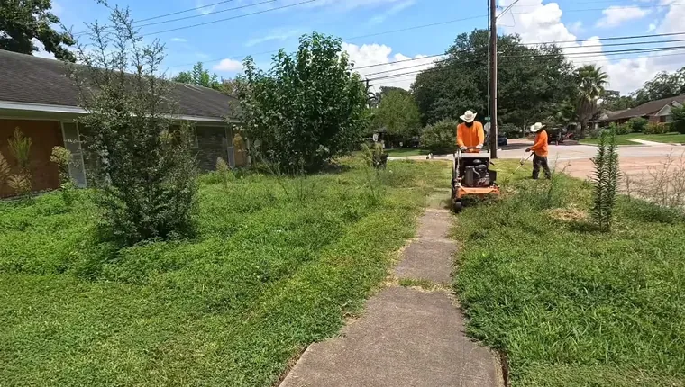 aiken lawn pros completed work — maintained residential lawn in Aiken South Carolina